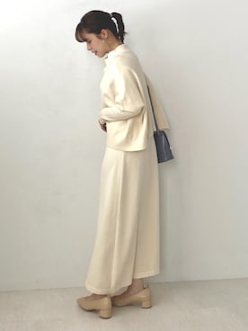 Bou Jeloudさん（レディース・156cm）の秋コーディネート