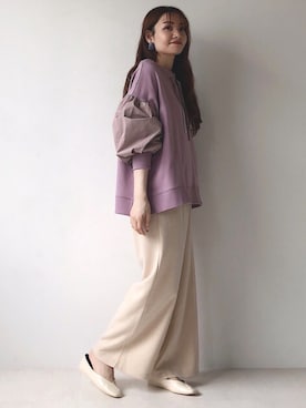 Bou Jeloudさん（レディース・162cm）の秋コーディネート