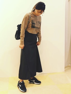 Bou Jeloudさん（レディース・165cm）の秋コーディネート