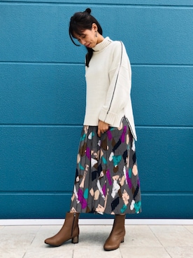 Bou Jeloudさん(レディース・165cm)の秋コーディネート