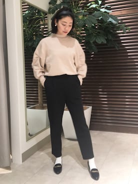 Bou Jeloudさん（レディース・163cm）の秋コーディネート