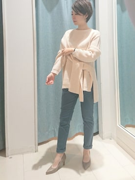 Bou Jeloudさん（レディース・158cm）の秋コーディネート