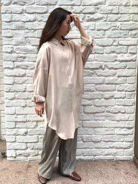 Bou Jeloudさん（レディース・158cm）の秋コーディネート