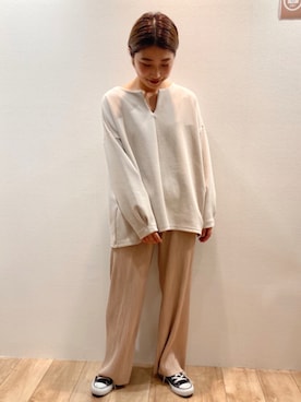 Bou Jeloudさん（レディース・158cm）の秋コーディネート