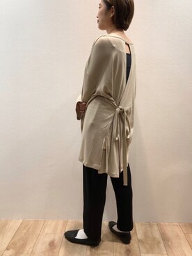 Bou Jeloudさん（レディース・158cm）の秋コーディネート