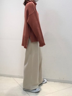 Bou Jeloudさん（レディース・163cm）の秋コーディネート