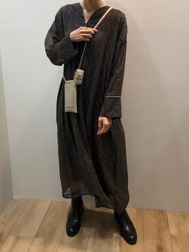 Bou Jeloudさん（レディース・158cm）の秋コーディネート