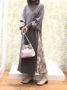 Bou Jeloudさん（レディース・166cm）の秋コーディネート