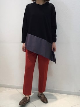 Bou Jeloudさん（レディース・163cm）の秋コーディネート