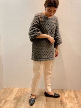 Bou Jeloudさん（レディース・158cm）の秋コーディネート