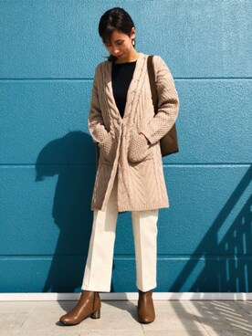 Bou Jeloudさん（レディース・165cm）の秋コーディネート