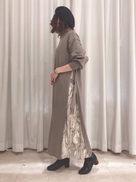 Bou Jeloudさん（レディース・160cm）の秋コーディネート