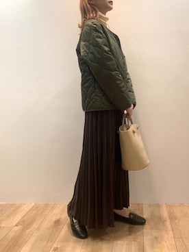 Bou Jeloudさん（レディース・154cm）の秋コーディネート