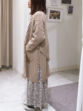 「Bab（バブ）のアイテム」を使った、Bou Jeloudさん（レディース・156cm）の秋コーディネート