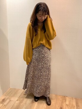 Bou Jeloudさん（レディース・158cm）の秋コーディネート