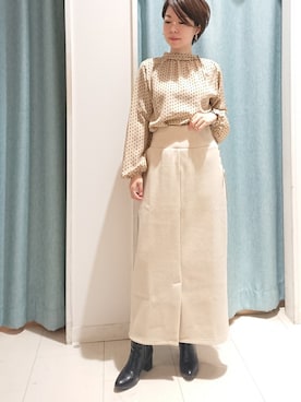 Bou Jeloudさん(レディース・158cm)の秋コーディネート