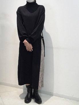 Bou Jeloudさん（レディース・163cm）の秋コーディネート