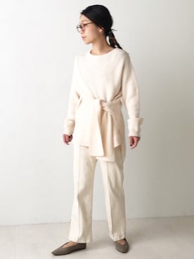 Bou Jeloudさん（レディース・160cm）の秋コーディネート