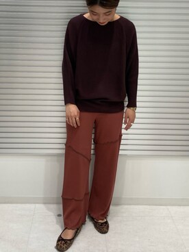 Bou Jeloudさん(レディース・158cm)の秋コーディネート