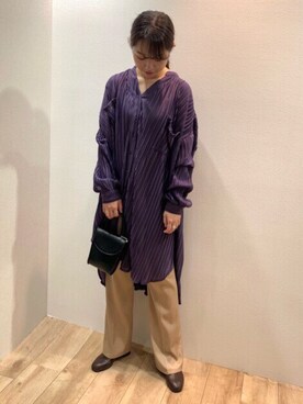 Bou Jeloudさん(レディース・158cm)の秋コーディネート