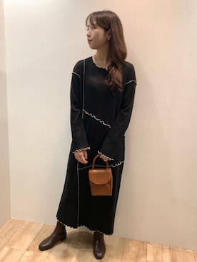 Bou Jeloudさん(レディース・158cm)の秋コーディネート