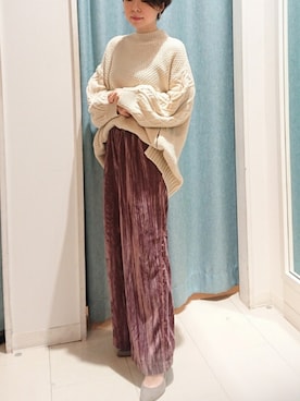 Bou Jeloudさん(レディース・158cm)の秋コーディネート