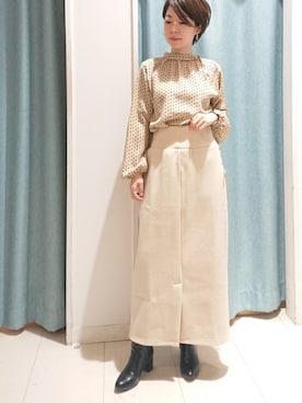 Bou Jeloudさん(レディース・158cm)の秋コーディネート