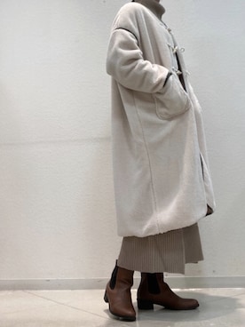 「Bab（バブ）のアイテム」を使った、Bou Jeloudさん（レディース・163cm）の秋コーディネート