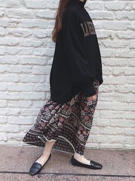 Bou Jeloudさん（レディース・155cm）の秋コーディネート