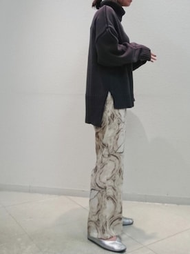 Bou Jeloudさん（レディース・158cm）の秋コーディネート