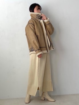 Bou Jeloudさん(レディース・156cm)の秋コーディネート
