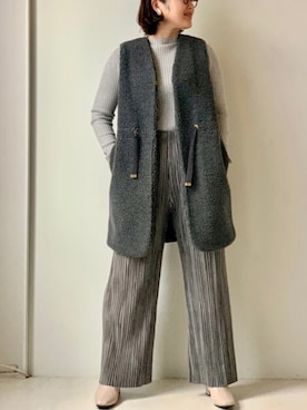 Bou Jeloudさん（レディース・164cm）の秋コーディネート