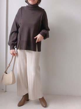 Bou Jeloudさん（レディース・170cm）の秋コーディネート