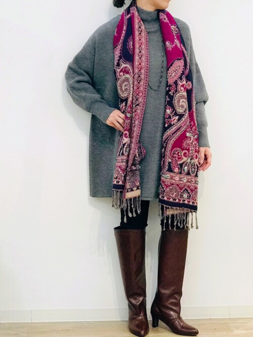 RUDE GALLERY ストール　ペイズリー　総柄　チバユウスケ　新品 RUDE GALLERY ストール ペイズリー 総柄 チバユウスケ 新品