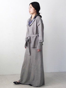 Bou Jeloudさん（レディース・160cm）の秋コーディネート