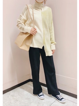 Bou Jeloudさん(レディース・157cm)の冬コーディネート
