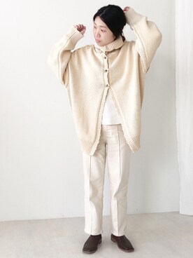 「Bab（バブ）のアイテム」を使った、Bou Jeloudさん（レディース・160cm）の冬コーディネート