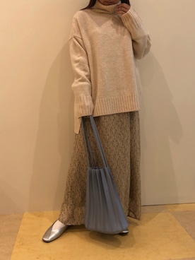 Bou Jeloudさん（レディース・148cm）の冬コーディネート