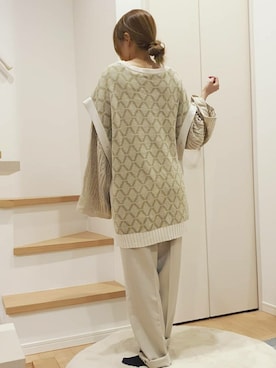 Bou Jeloudさん(レディース・158cm)の冬コーディネート