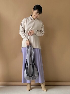 Bou Jeloudさん(レディース・156cm)の冬コーディネート