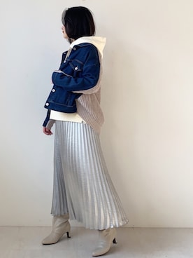 Bou Jeloudさん(レディース・165cm)の冬コーディネート