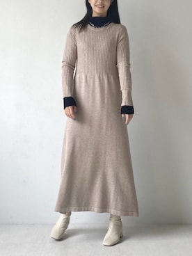 Bou Jeloudさん(レディース・156cm)の冬コーディネート