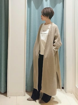 Bou Jeloudさん(レディース・158cm)の冬コーディネート