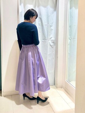 Bou Jeloudさん（レディース・163cm）の冬コーディネート