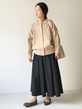 Bou Jeloudさん（レディース・160cm）の冬コーディネート