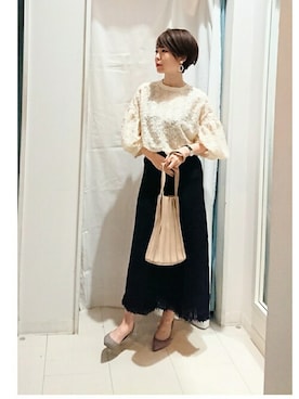 「入園式」｜Bou Jeloudさん（レディース・158cm）の冬コーディネート