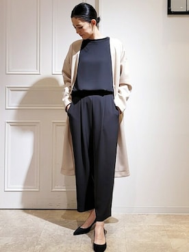 「入園式」｜Bou Jeloudさん（レディース・166cm）の冬コーディネート