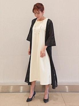 「きれいめコーディネート」｜Bou Jeloudさん（レディース・164cm）の冬コーディネート