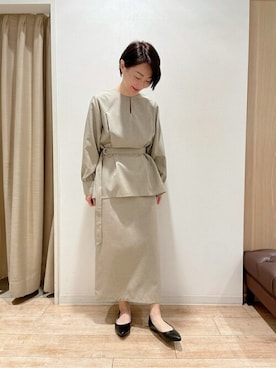 「きれいめコーディネート」｜Bou Jeloudさん（レディース・159cm）の冬コーディネート