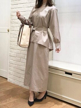 Bou Jeloudさん(レディース・166cm)の冬コーディネート